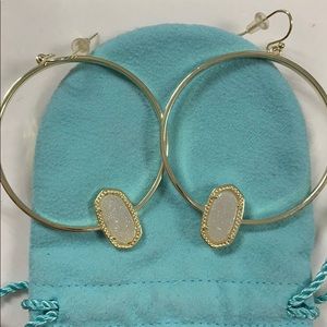Kendra Scott Gold Hoops